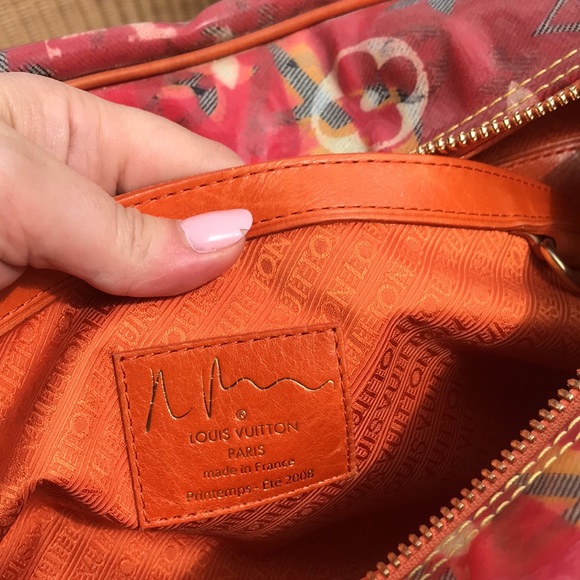 LOUIS VUITTON
Richard Prince Pink Denim Defile Weekender GM Pulp Bag - Picture 6 of 9